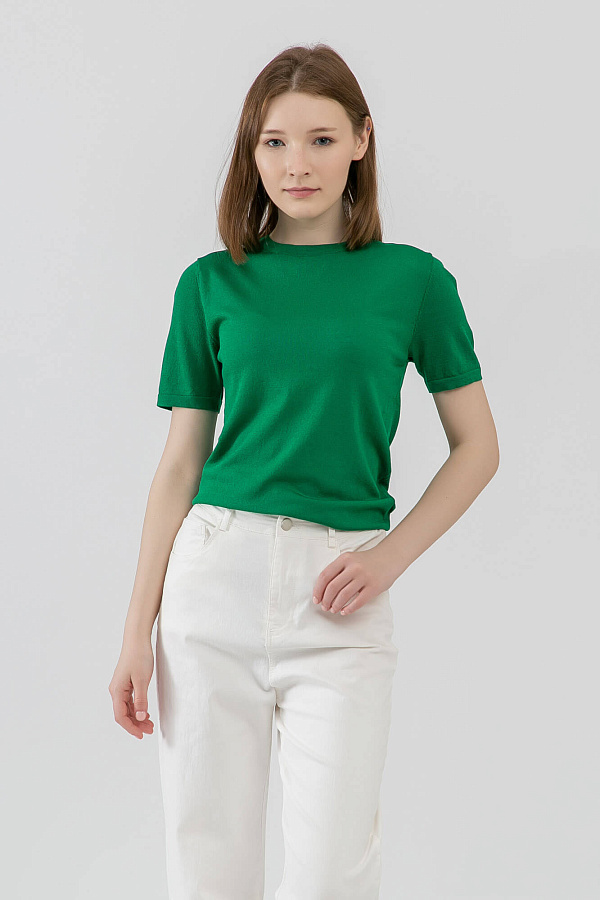 Женский джемпер короткий рукав